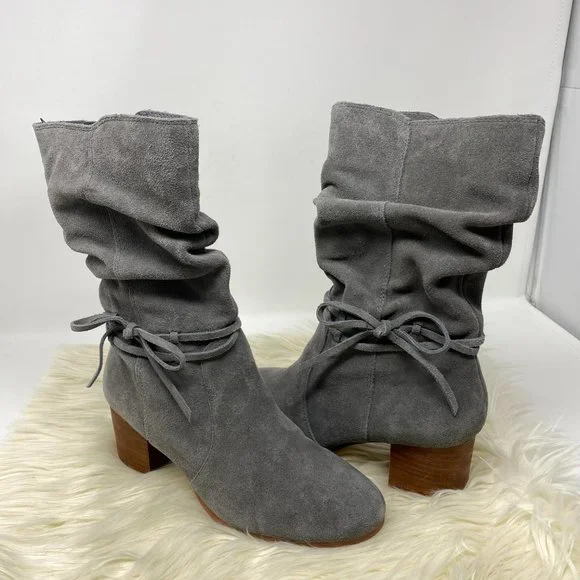 Violet & red top rachel suede bootie